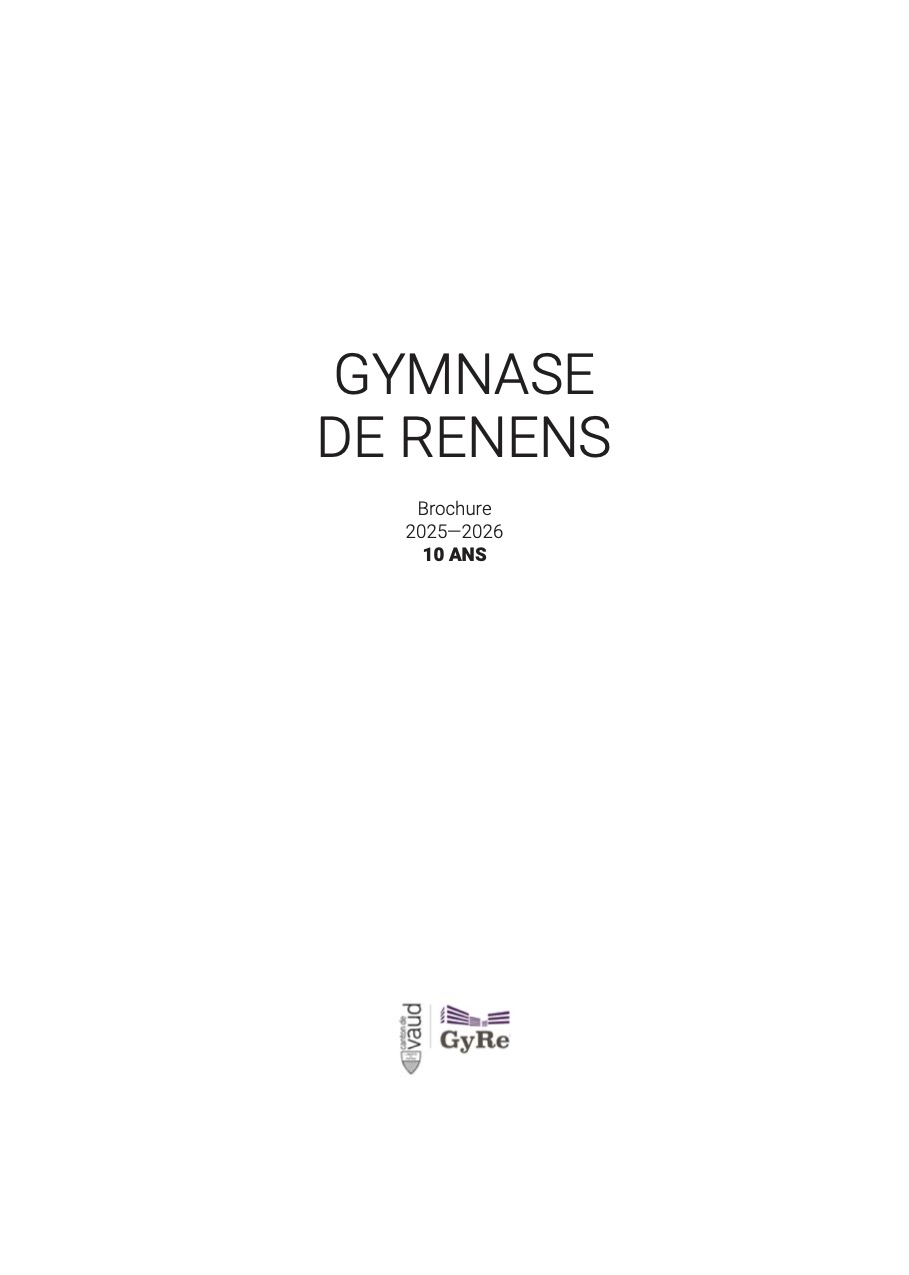 brochure 2025–2026